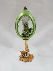 Enchanted Forest, a decorated egg kit design