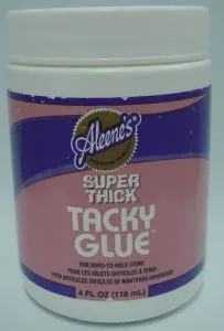 Aleene's Super Thick Tacky Glue 4.oz, 4.oz Tub (118ml) (ATDTG4)