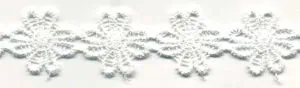Antique Flower Lace 25mm, 25mm Wide (C184)