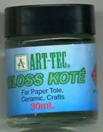 Art-Tec Gloss Kote 30ml, 30ml (Without Brush) (ATGK30)