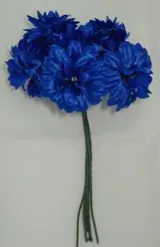 Artifical Flower Daisy Corn Blue (AF01)