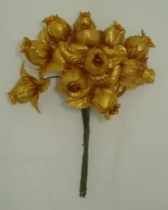 Artifical Flower Rosebud Gold (AF16)
