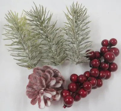 Artificial Flower Christmas Pine & Berry (AF29)