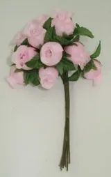 Artificial Flower Rosebud Pink (AF07)