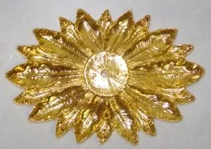 Base Plate Gold Plated, 80mm Length x 55mm Wide (BP5)