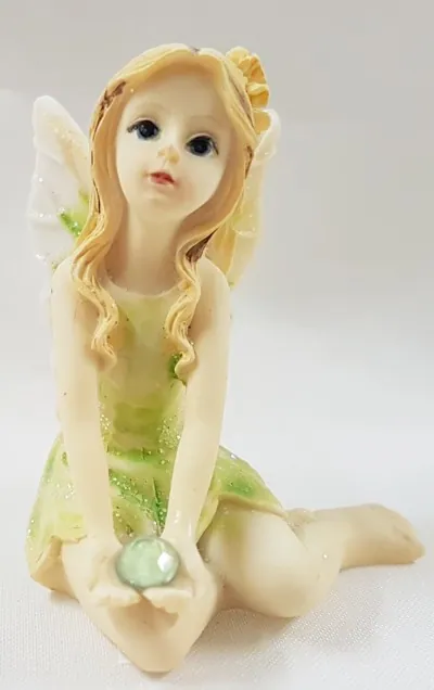 Birthstone Fairy Sitting, 50mm High (FAIBIR2AUG)