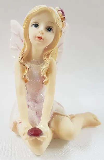 Birthstone Fairy Sitting, 50mm High (FAIBIR2JUL)