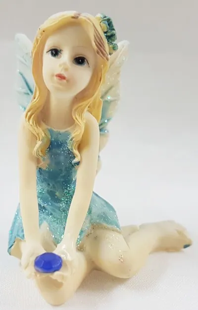 Birthstone Fairy Sitting, 50mm High (FAIBIR2SEP)