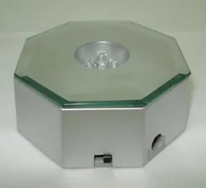 Boxes/Bases - Light Base Octogan, 80mm Wide x 30mm High (8cm Wide x 3cm High) (LB02)