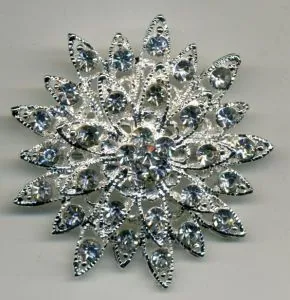 Buckle 2 Tiered Flower, 45mm Wide (JBUC3)