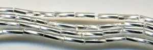 Bugle Bead Twisted Crystal S/L 2 x 7mm, 2mm x 7mm Long (BBT3001)