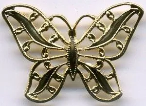 Butterfly Medium - Finding, 30mm Wide x 21mm High (F158)