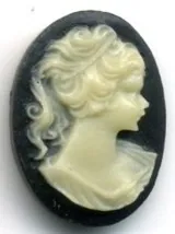 Cameo, 18mm x 13mm (CA1)