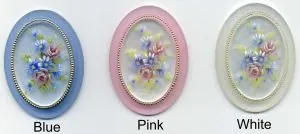 Cameo Flower Centre, 40mm x 30mm (CA31)