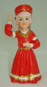 Children Of The World 6 (80mm), 80mm High (8cm High) (CHILDW6)