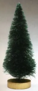 Christmas Brush Tree, 70mm High (CT11)