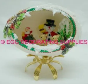Christmas Snowman Goose Egg Kit (K009)