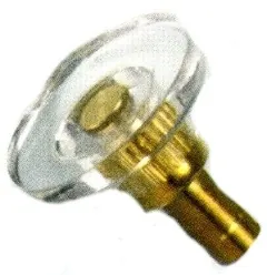 Clear Plastic Turntable 19mm, 3/4" (19mm) Diameter (TT02503)