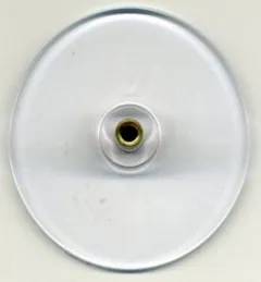 Clear Plastic Turntable 44mm, 1 3/4" (44mm) Diameter (TT02701)