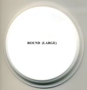 Corian Bases - Round Large, 105mm Diameter ( 4") (CB44)