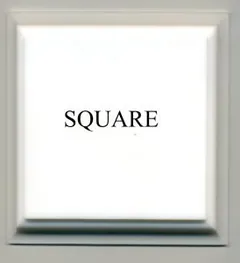 Corian Bases - Square, 83mm ( 3 1/4") (CB35)