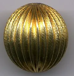 Corrugated Bead - Finding, 20mm Wide (F219)
