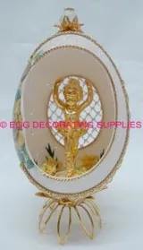 Dance Ballerina: decorated goose egg design