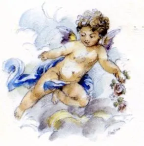 Decal - Cherub C (DL36C)