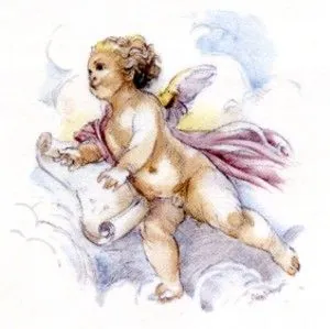 Decal - Cherub (DL36)