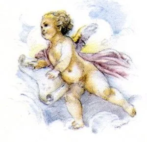 Decal - Cherub (DL37)