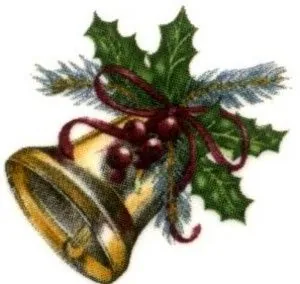 Decal - Christmas Bell A (DL134A)