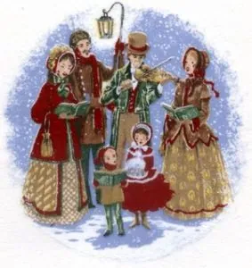 Decal - Christmas Choir A (DL139A)