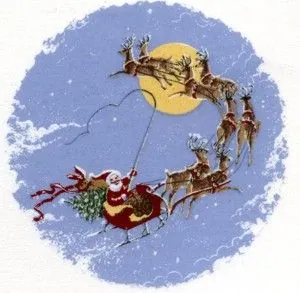 Decal - Christmas Reindeer D (DL139D)