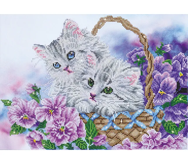 Diamond Dotz Kitty Basket Kit (DDOTZ10014)