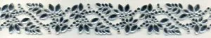 Embellished Motif Border, 320mm x 25mm (Strip) (EFB06-2)