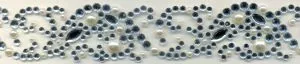 Embellished Motif Border, 320mm x 25mm (Strip) (EFB08)