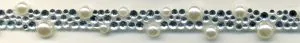 Embellished Motif Border, 320mm x 10mm (Strip) (EFB10)