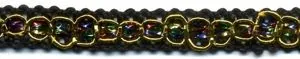 Fancy Braid Black Backing (C88 BLKBAC)