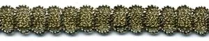Fancy Braid Black/Gold (C116 BLKGO)