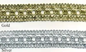 Fancy Braid Flat, 17mm Wide (C170)