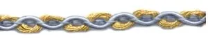 Fancy Braid Gold/Blue (C45 GOLBL)