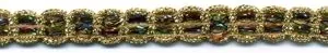 Fancy Braid Gold/Multi (C133 GOLMU)