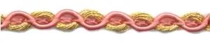 Fancy Braid Gold/Pink (C45 GOLPK)