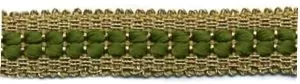 Fancy Braid Green/Gold (C99 GREGOL)