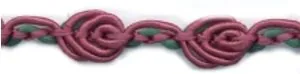 Fancy Braid Maroon/Green (C76 MRNGRE)