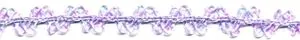 Fancy Braid Mauve Glitter (C122 MVEGL)