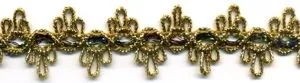 Fancy Braid Multi/Gold (C134 MULTI)