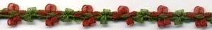 Fancy Braid Red/Green (C111 REDGR)