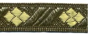 Fancy Braid Yellow/Gold (C97 YELGOL)