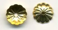 Finding Bead Cap Large, 8mm (F363)